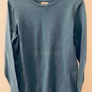 Duluth Trading Co Teal Crew Neck women’s Sweatshirt size medium